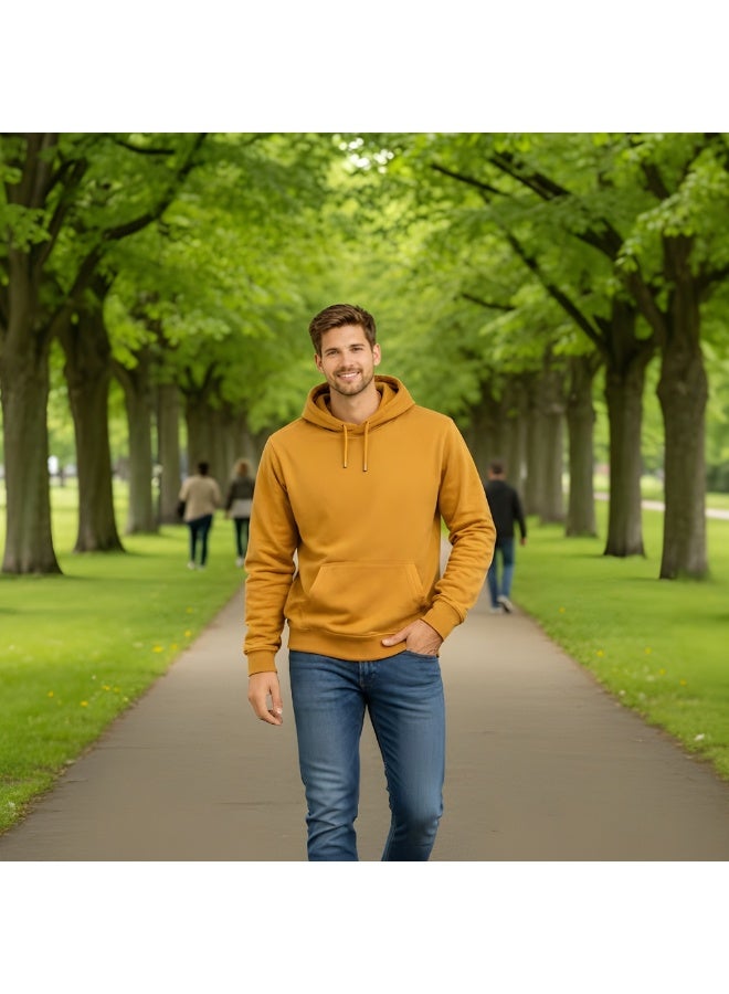 برينت شوب فور مي هوديي للرجال - بلوفر كلاسيكي بقلنسوة للرجال - هودي ناعم ومريح للارتداء اليومي، بدون سحاب، سويت شيرت دافئ وأنيق للخريف والشتاء - Image 3